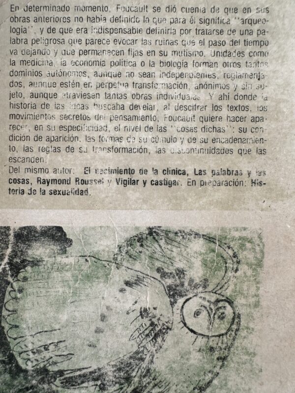 la arqueología del saber
