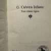 Tres tristes tigres Guillermo cabrera Infante