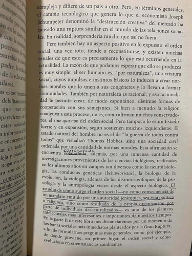 La Gran Ruptura Francis Fukuyama