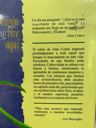 El Dragón Ya No Vive Aquí Allan Cohen