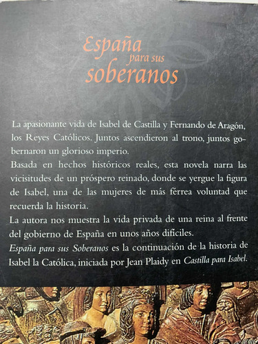 Los Reyes Católicos Jean Plaidy 1, 2 Y 3