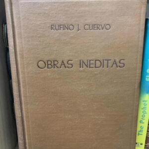 producto_639254531706963988_0 Obras Inéditas Rufino J. Cuervo