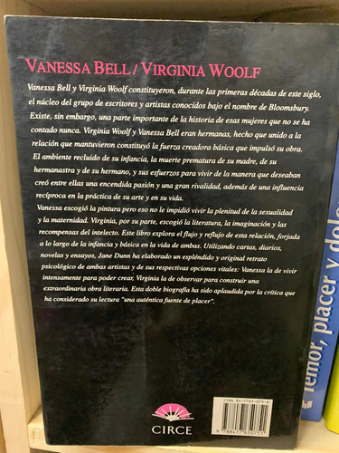 Vanessa Bell/virginia Woolf Jane Dunn