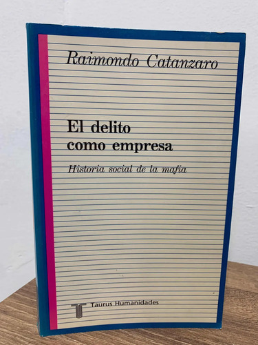 El Delito Como Empresa Raimondo Catanzaro