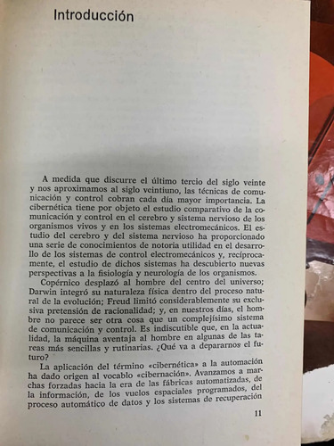 Cibernética E Imagen Del Hombre Harold Hatt