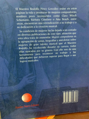 Mujeres Compositoras Rodolfo Pérez González