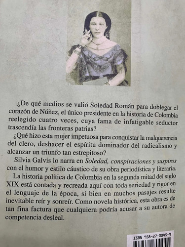 Soledad Conspiraciones Y Suspiros Silvia Galvis