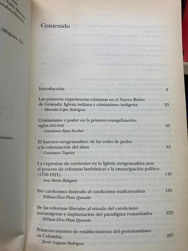 Historia Del Cristianismo Colombia Ana María Bidegaín