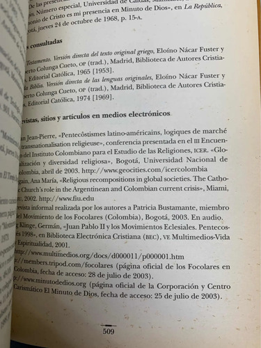 Historia Del Cristianismo Colombia Ana María Bidegaín