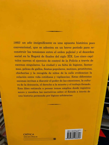 1892: Un Año Insignificante Max Hering Torres