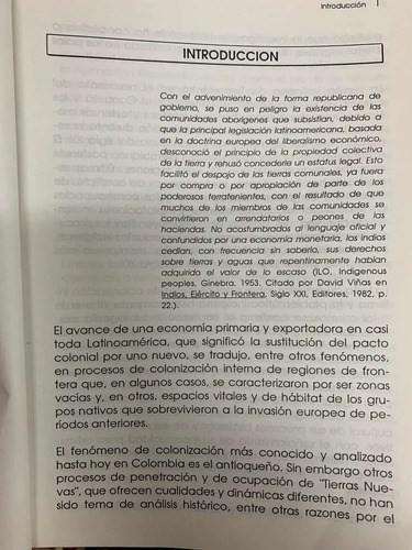 Indios, Colonos Y Conflictos Augusto Gómez