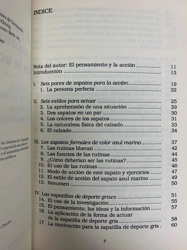 6 Pares De Zapatos Para La Acción Edward De Bono