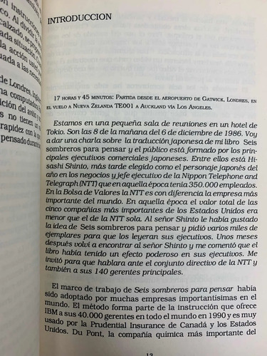 6 Pares De Zapatos Para La Acción Edward De Bono