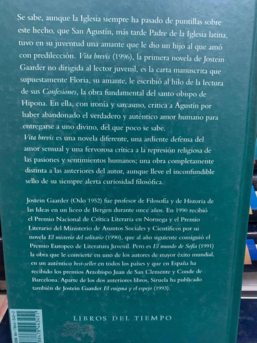 Vita Brevis Jostein Gaarder