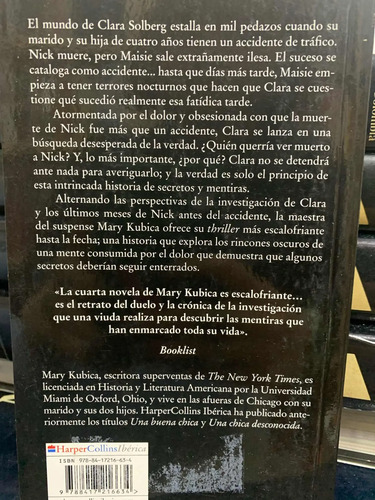 La Última Mentira Mary Kubica