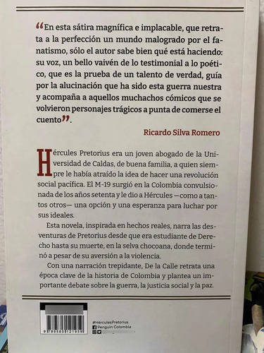 La Inverosímil Muerte De Hércules Pretorius Humberto De La C