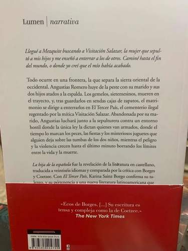 El Tercer País Karina Sainz Borgo