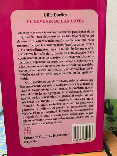 El Devenir De Las Artes Gillo Dorfles