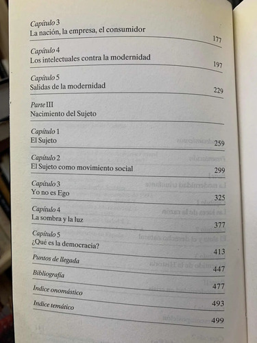 Crítica De La Modernidad Alain Touraine