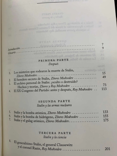 El Stalin Desconocido Zhores Medvedev