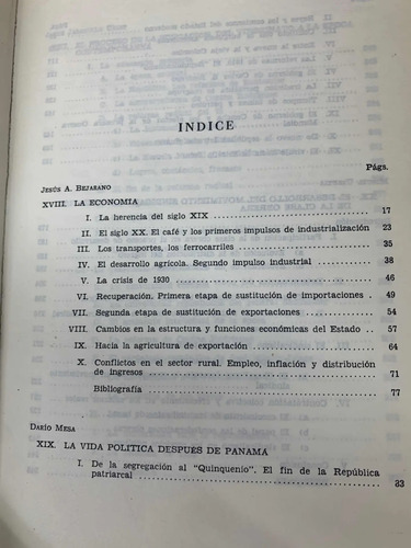 Libro Manual De Historia De Colombia 3 Tomos