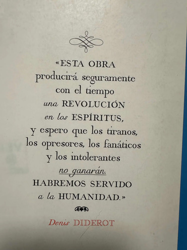 Breve Antología De La Enciclopedia Diderot Y Dalambert