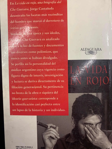 La Vida En Rojo: Biografía Che Guevara- Jorge G. Castañeda