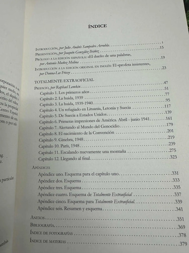 Raphael Lemkin Autobiografía