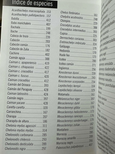 Las Tortugas Y Los Cocodrilianos De Los Países Andinos