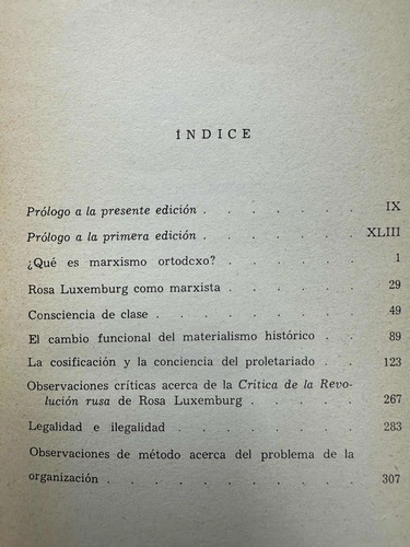 Historia Y Consciencia De Clase Georg Lukacs