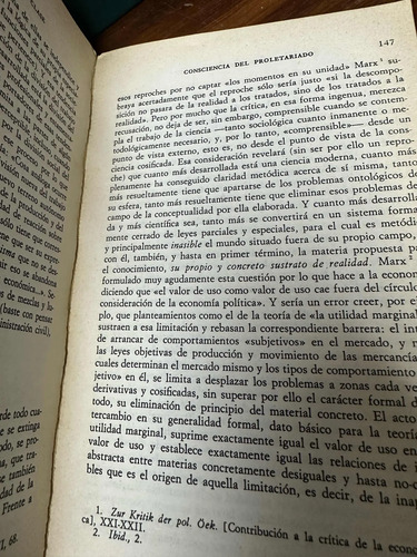 Historia Y Consciencia De Clase Georg Lukacs