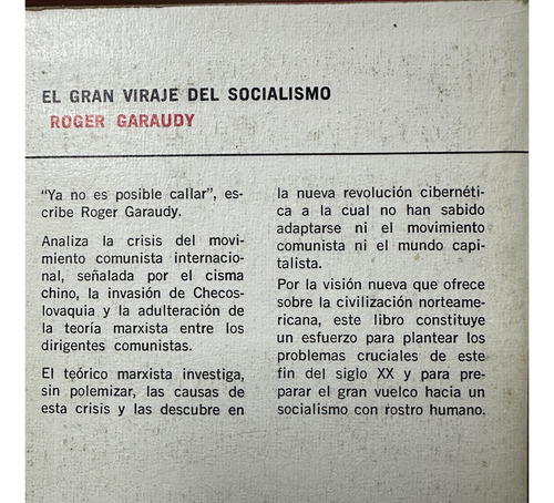 El Gran Viraje Del Socialismo Roger Garaudy