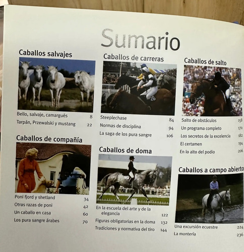 Libro Caballos 1001 Fotos