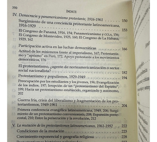 Libro Protestantismos Y Modernidad Latinoamericana
