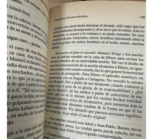 Libro Fragmentos De Una Sola Pieza Alexandra Cardona