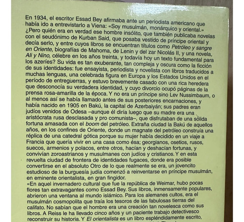 El Orientalista Tom Reiss