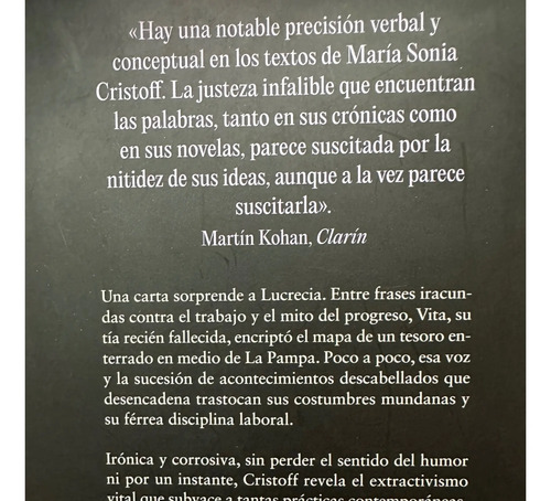 Derroche María Sonia Cristoff
