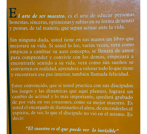 El Arte De Ser Maestro Jorge Duque Linares