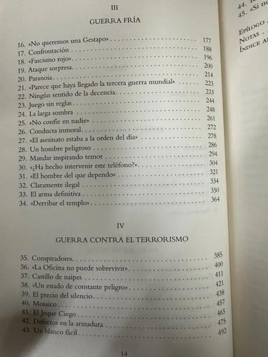 Enemigos Una Historia Del Fbi Tim Weiner