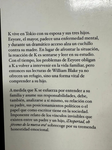 Despertad Oh Jóvenes De La Nueva Era Kenzaburo Oe