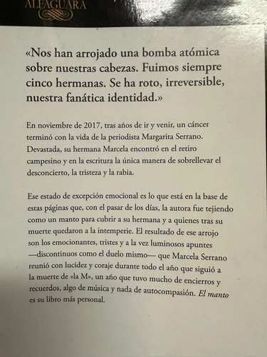 El Manto Marcela Serrano