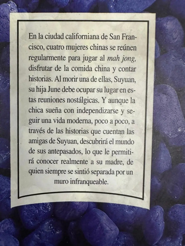 El Club De La Buena Estrella Amy Tan