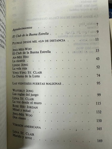 El Club De La Buena Estrella Amy Tan