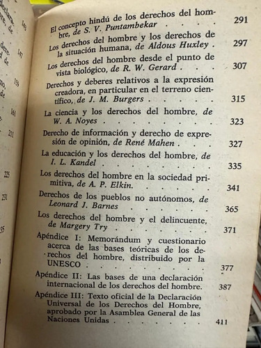 Los Derechos Del Hombre Benedetto Croce Y Otros