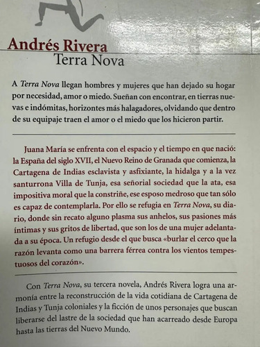 Terra Nova Andrés Rivera