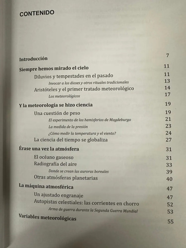 El Universo Metereológico