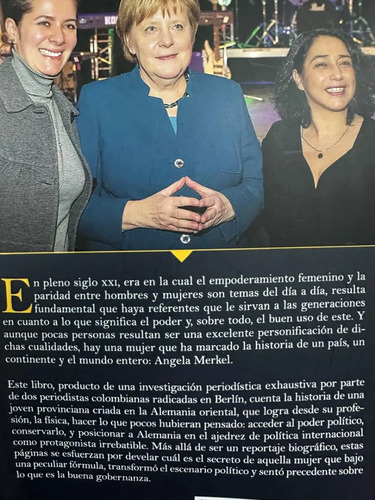 Angela Merkel La Física Del Poder