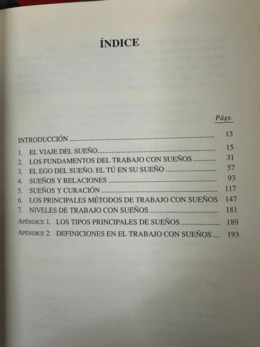 El Trabajo Con Los Sueños S Kaplan Williams