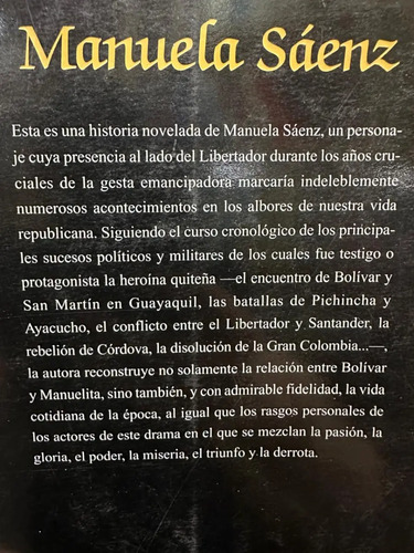 Manuela Saenz Marie Claire De Andreis