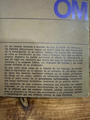 Estructuralismo Y Sociología Olivier Burgelin